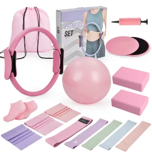 17-in-1 Pilates Ring Kit, for Home Workouts