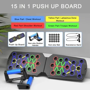 Foldable Push-Up Board Home Gym Equipment